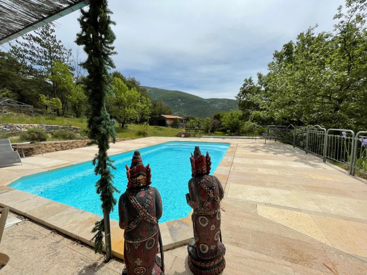 Gite "Bois-Mariage" Mollans-sur-Ouvèze Dış mekan fotoğraf